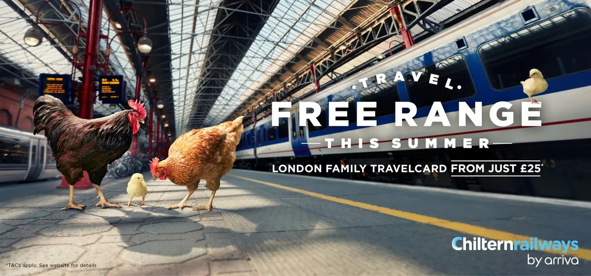 CHILTERN RAILWAYS Free range travel